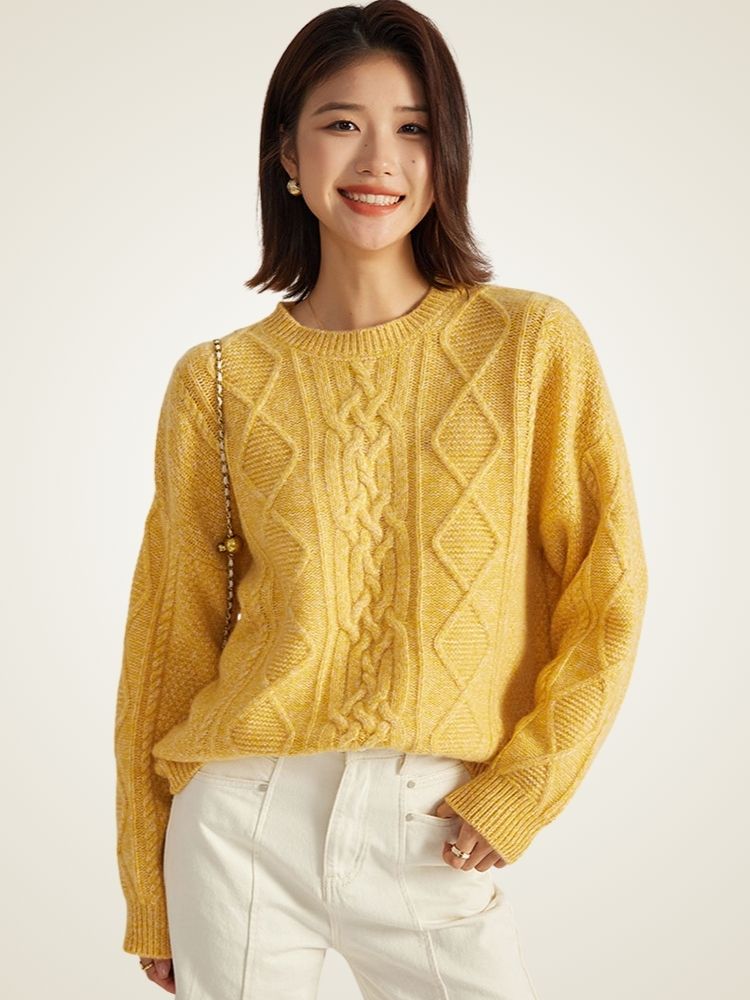 Hariel - Cable-Knit Cashmere Sweater