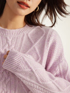 Hariel - Cable-Knit Cashmere Sweater