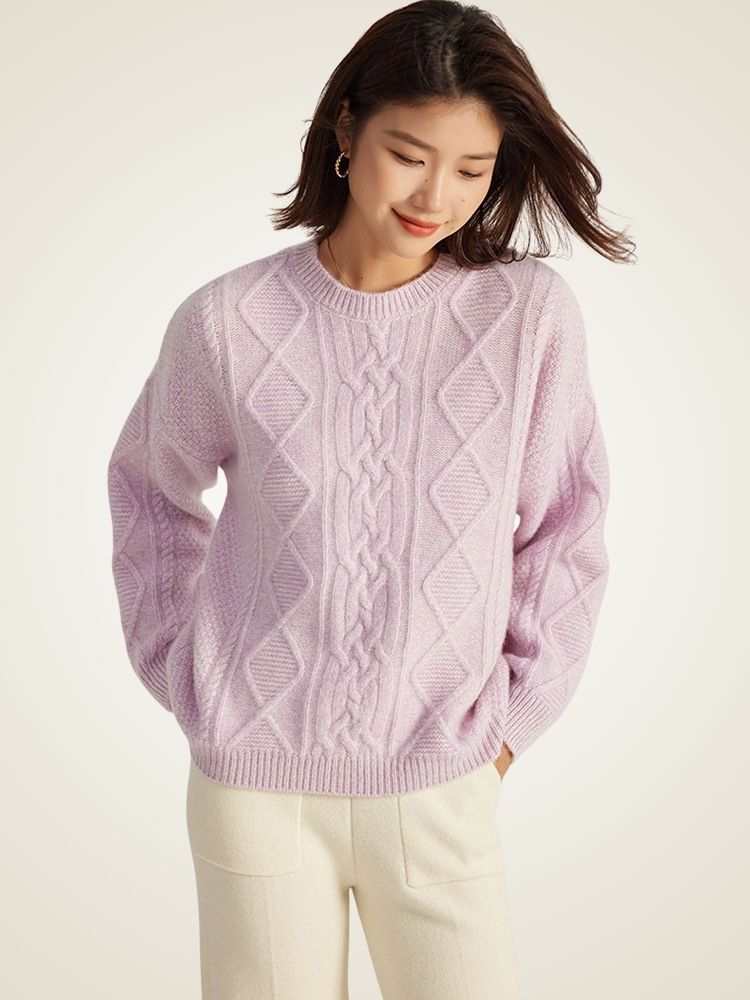 Hariel - Cable-Knit Cashmere Sweater