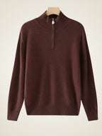 Emma - Half Zip Cashmere Sweater