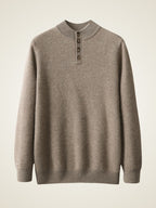 Cassian - Button-up Cashmere Sweater