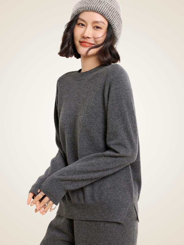 Valissa - Crewneck Cashmere Sweater