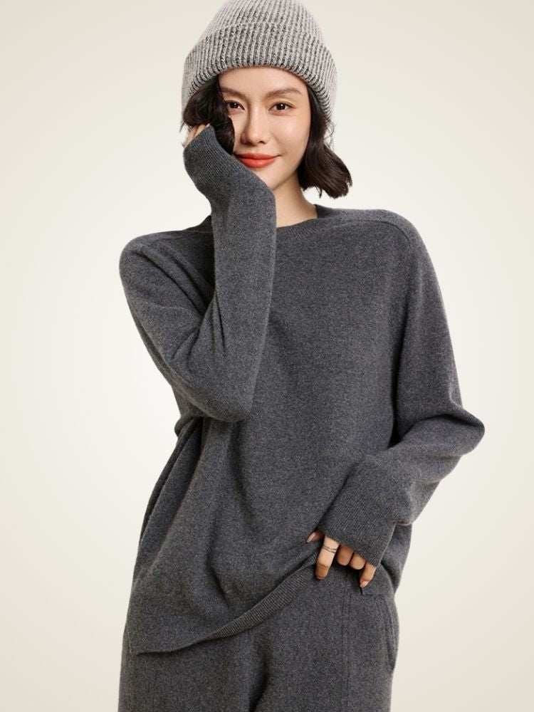 Valissa - Crewneck Cashmere Sweater