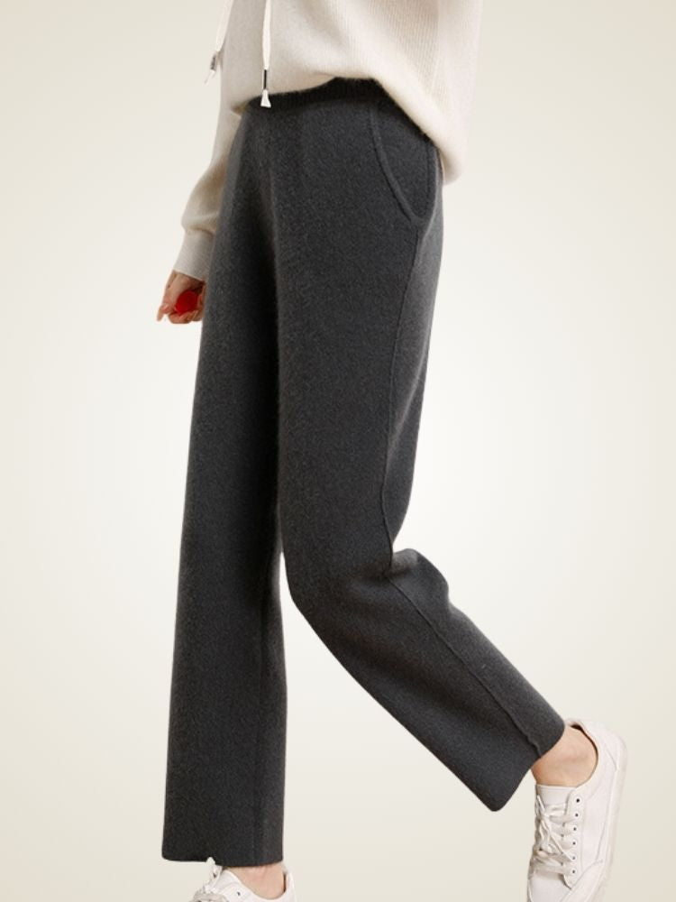 Clelia - Tapered Cashmere Pants