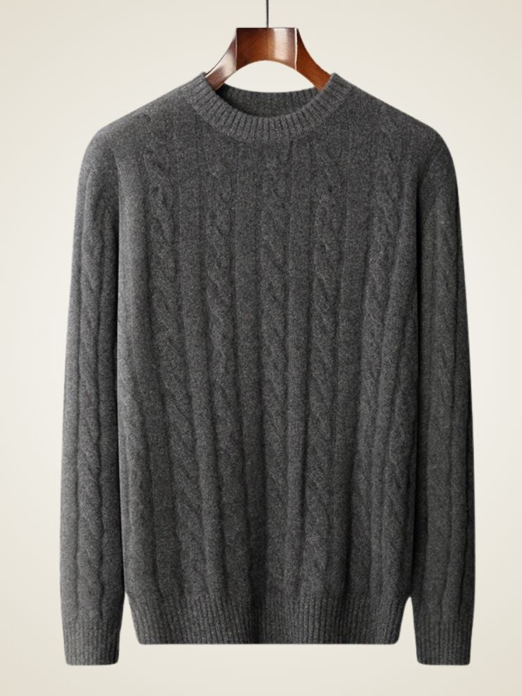 Heath - Cable Knit Cashmere Sweater