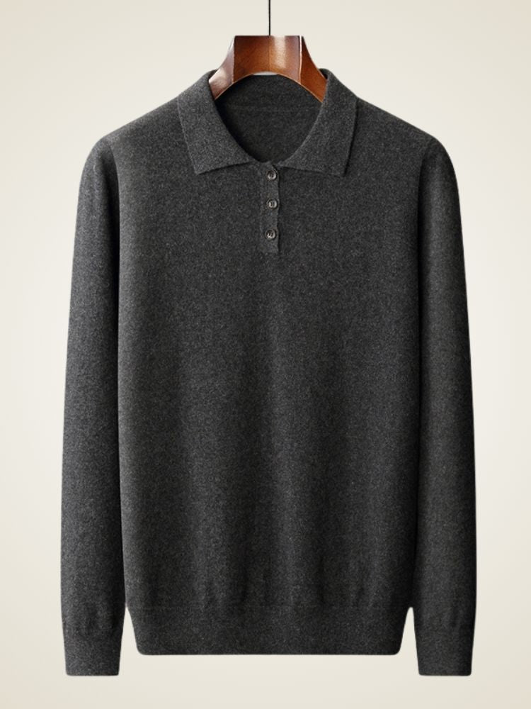 Finn - Polo Cashmere Sweater