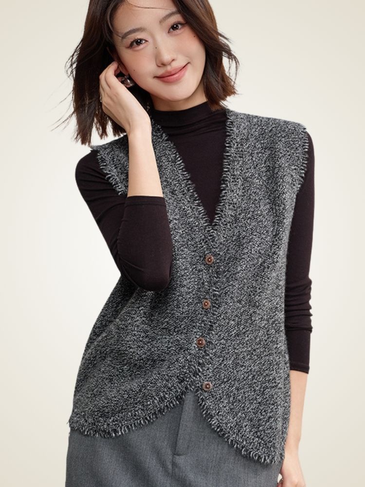 Ailani - Tailored Cashmere Vest