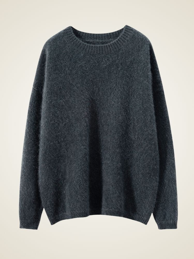 Zeliana - Classic Cashmere Crewneck Sweater