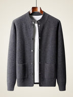 Eric - Button Up Cashmere Cardigan