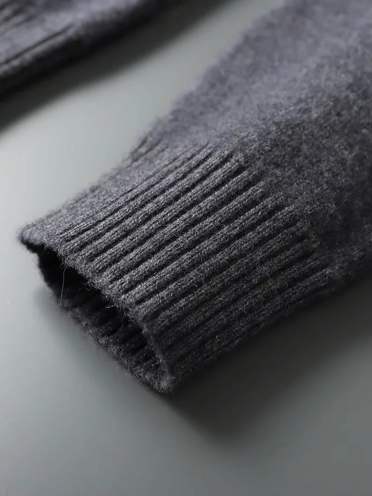 Eric - Button Up Cashmere Cardigan