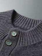 Eric - Button Up Cashmere Cardigan