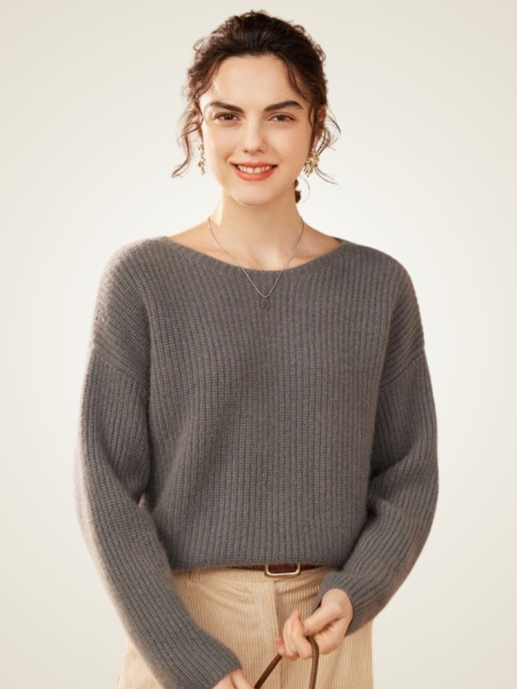 Elowith - Ribbed Cashmere Sweater
