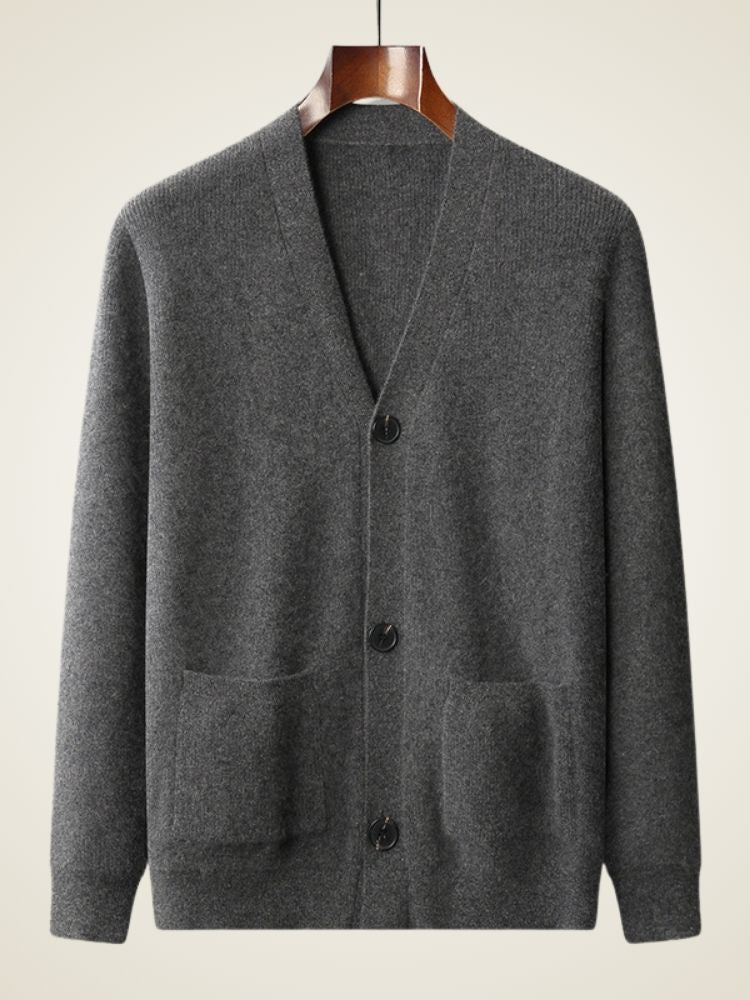 Rafe - Ribbed Cashmere Cardigan