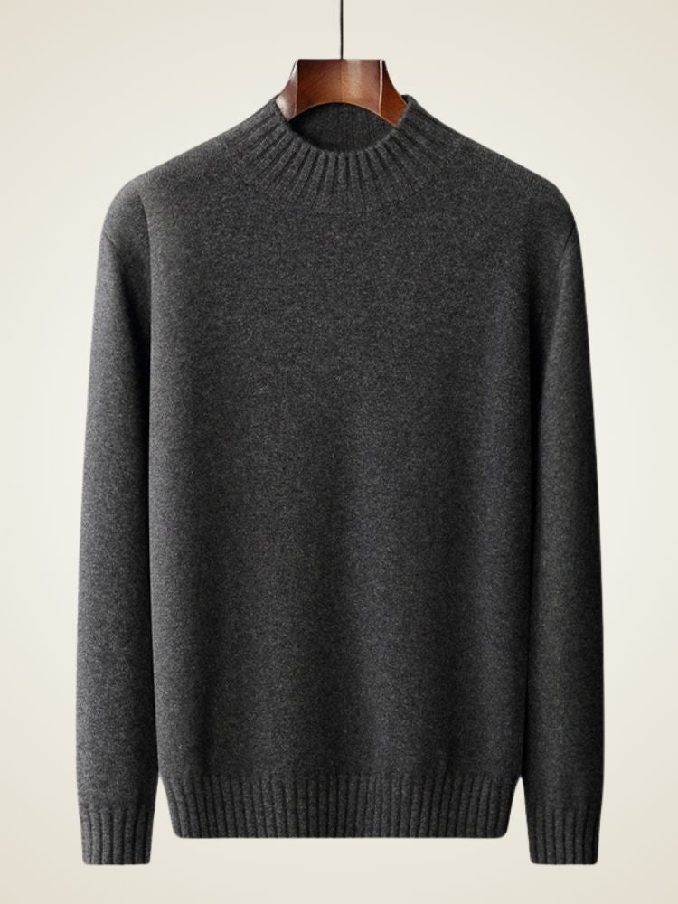 Lennox - High Collar Cashmere Sweater