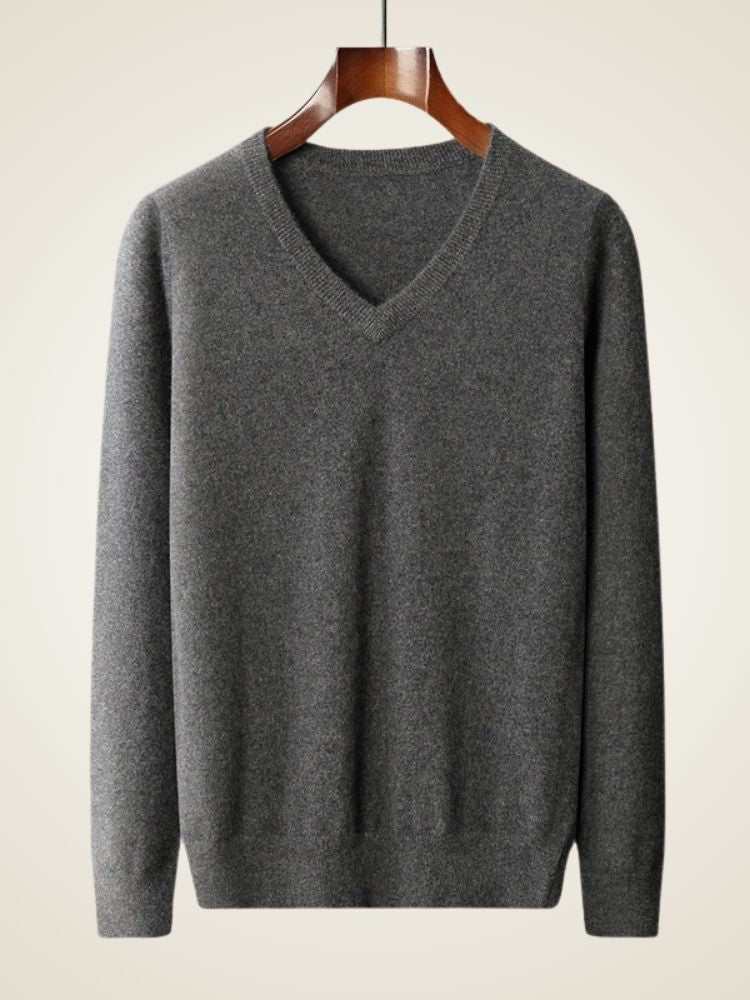 Dean - V-Neck Cashmere Sweater