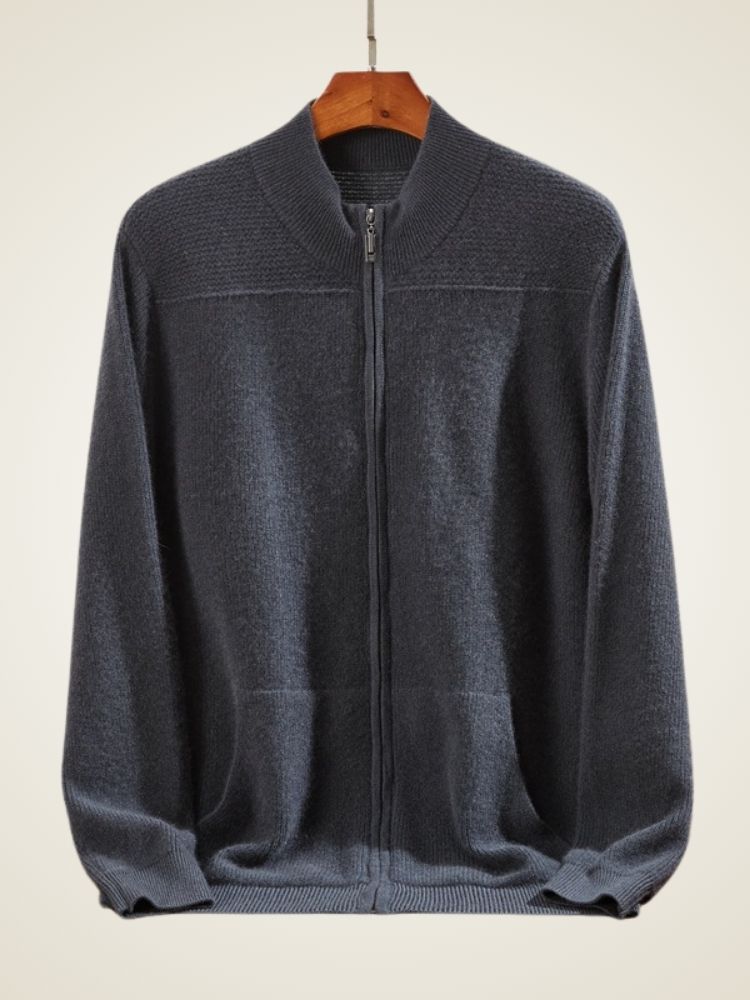 Quill - Cashmere Zipped Cardigan