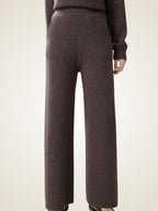 Arley - Wide-Leg Cashmere Pants