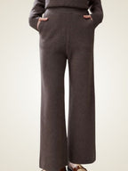 Arley - Wide-Leg Cashmere Pants