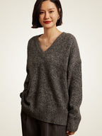 Yloria - Marled Tones Cashmere Sweater
