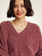 Yloria - Marled Tones Cashmere Sweater