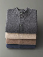 Eric - Button Up Cashmere Cardigan