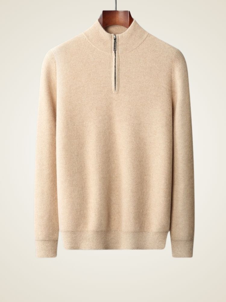 Asa - Half Zip Cashmere Sweater