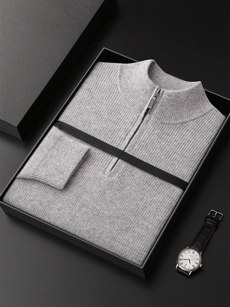 Asa - Half Zip Cashmere Sweater