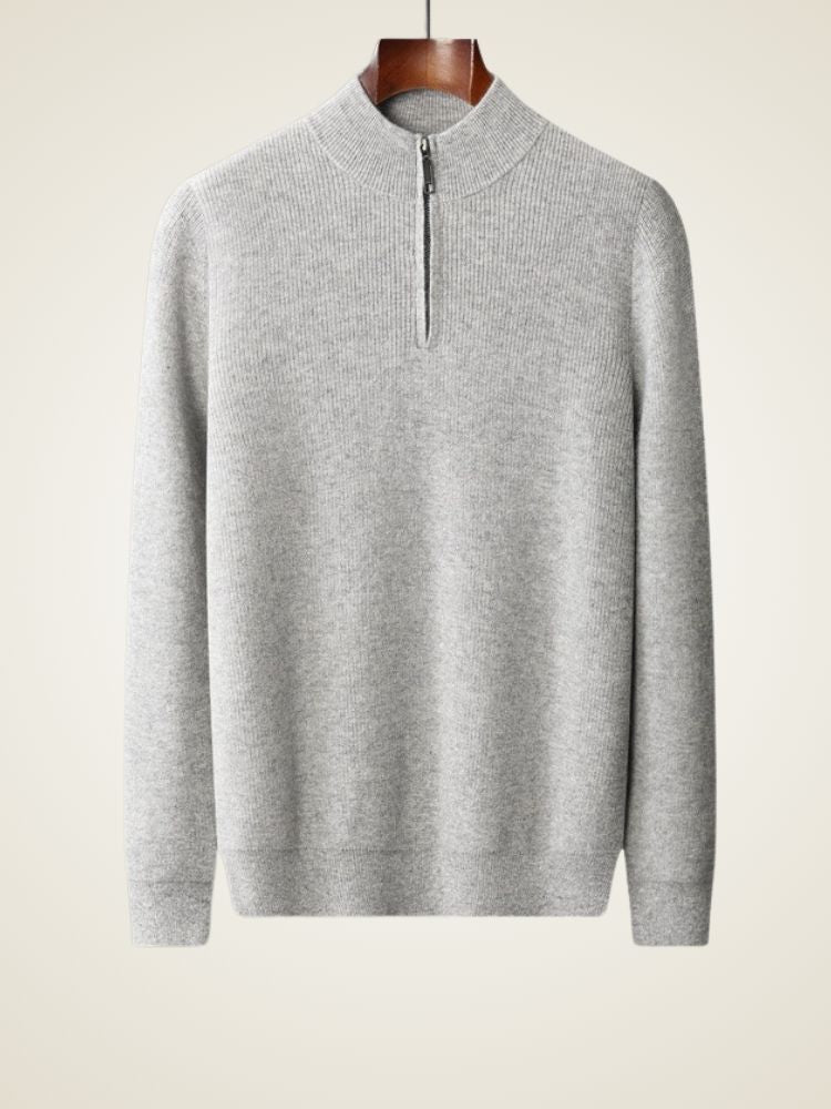 Asa - Half Zip Cashmere Sweater