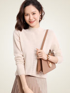 Grace - Mock Neck Cashmere Sweater