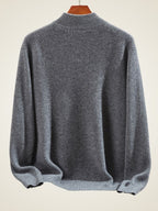 Preston - Ribbed Cashmere Zip-Up Cardigan