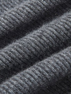 Preston - Ribbed Cashmere Zip-Up Cardigan