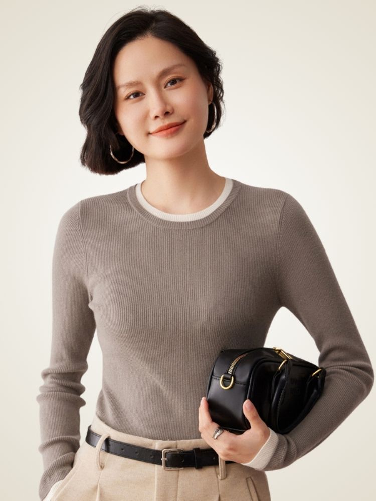Zerellis - Ribbed Cashmere Sweater