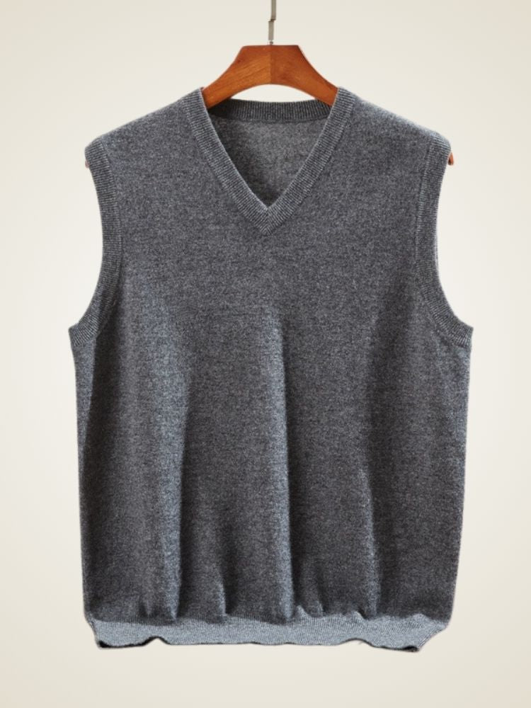 Monte - V-Neck Cashmere Vest