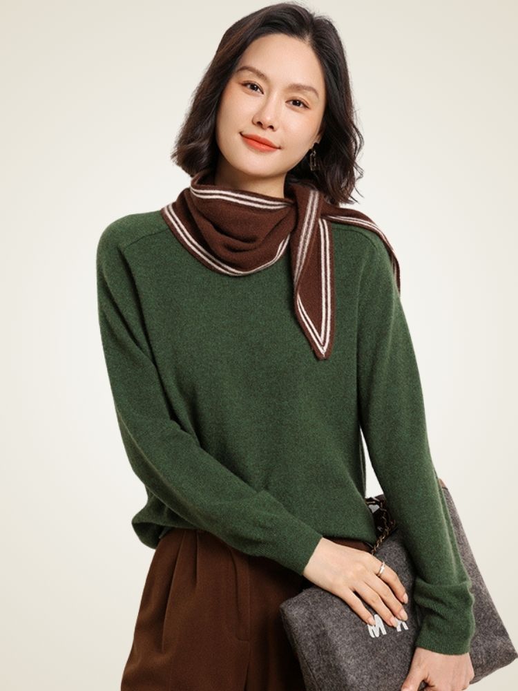 Valissa - Crewneck Cashmere Sweater