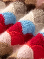 Harmony - Colorful Wave Pattern Cashmere Sweater
