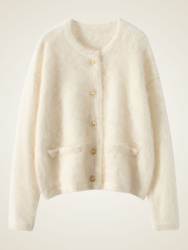 Adassa - Cloud-Soft Cashmere Cardigan