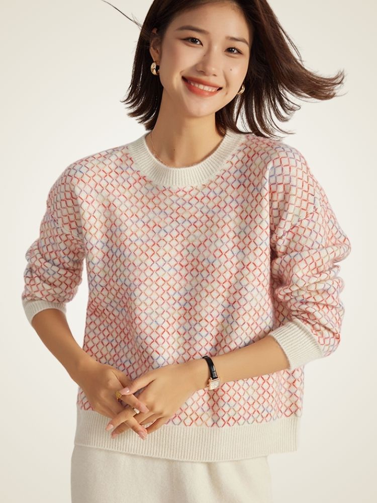 Geneira - Multicolor Cashmere Sweater