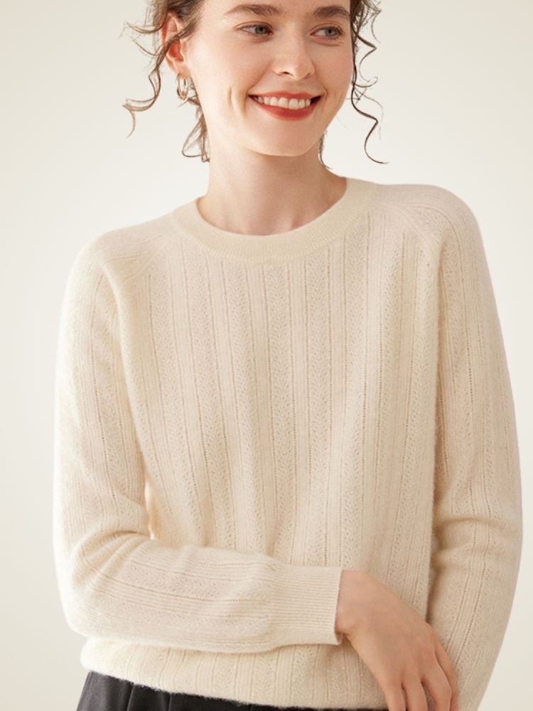 Larie - Ribbed Cashmere Sweater