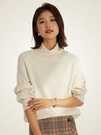 Kahila - Wide Collar Cashmere Turtleneck