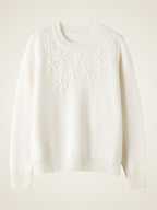 Rhiessa - Floral Cashmere Sweater