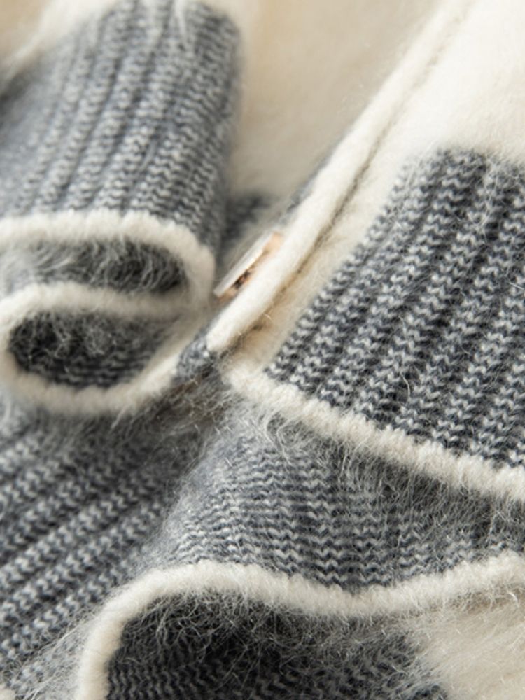 Flor - Brushed Cashmere Cardigan