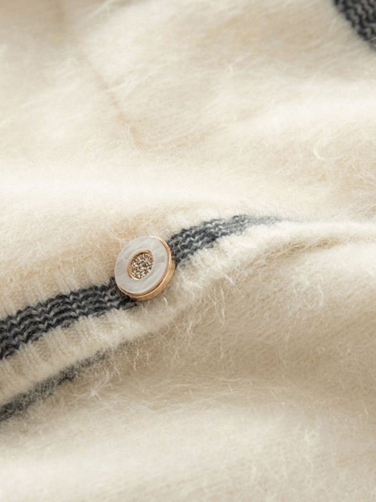 Flor - Brushed Cashmere Cardigan