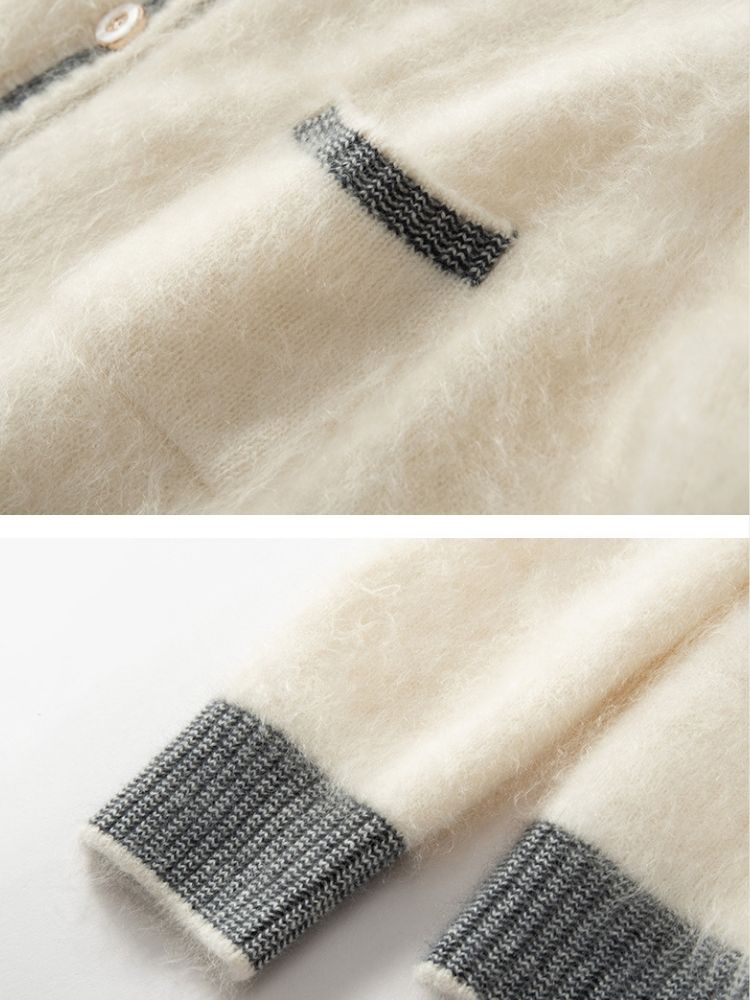 Flor - Brushed Cashmere Cardigan