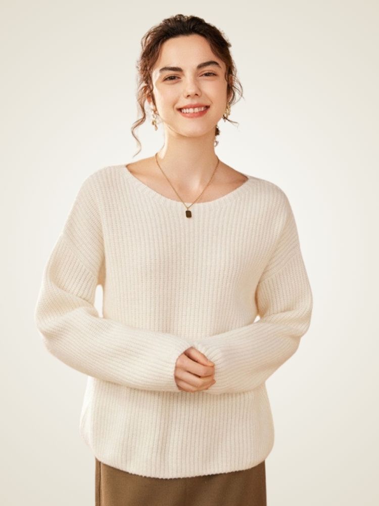 Elowith - Ribbed Cashmere Sweater