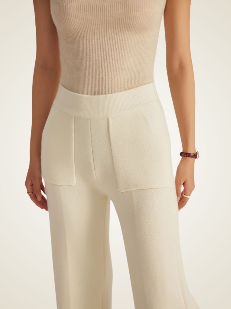 Winry - Cashmere Slits Pants