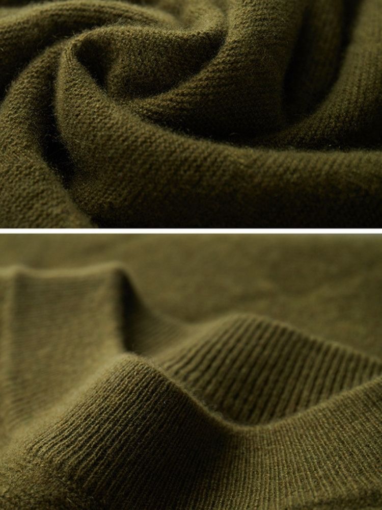 Jude - Cashmere Mock-Neck Sweater