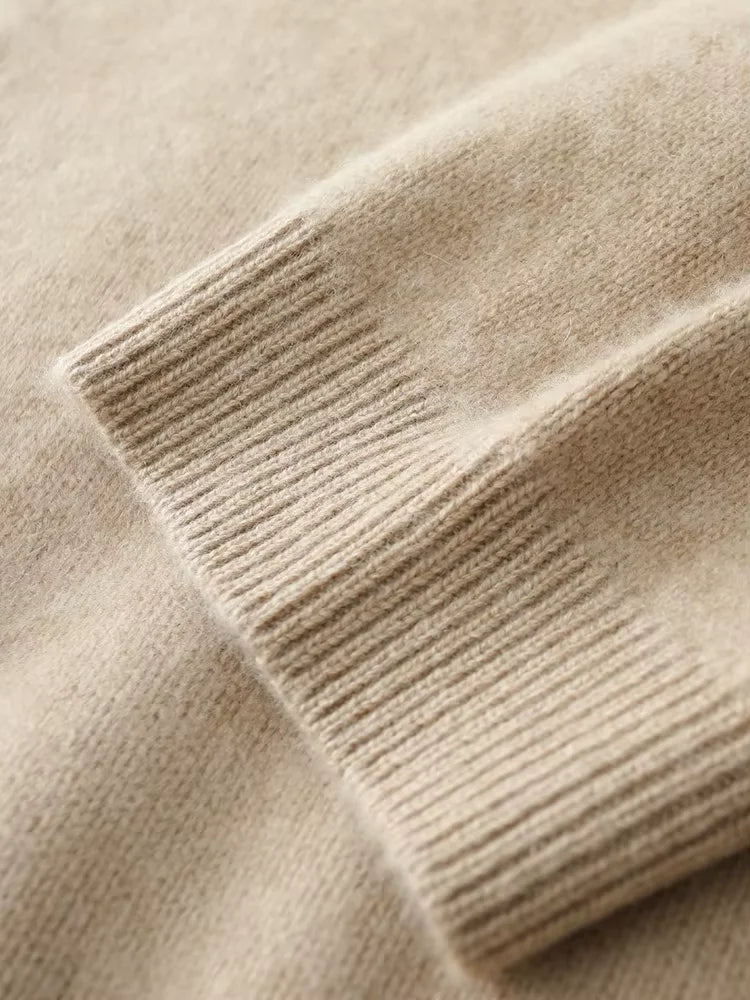 Lauren - Oversize Crewneck Cashmere Sweater