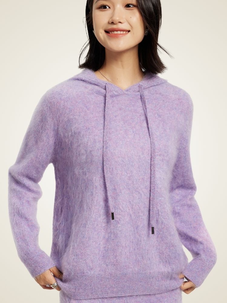 Senia - Brushed Cashmere Hoodie
