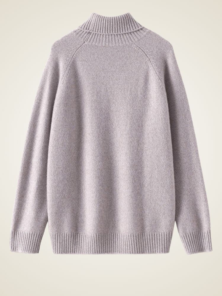 Kiersten - Ribbed Cashmere Turtleneck