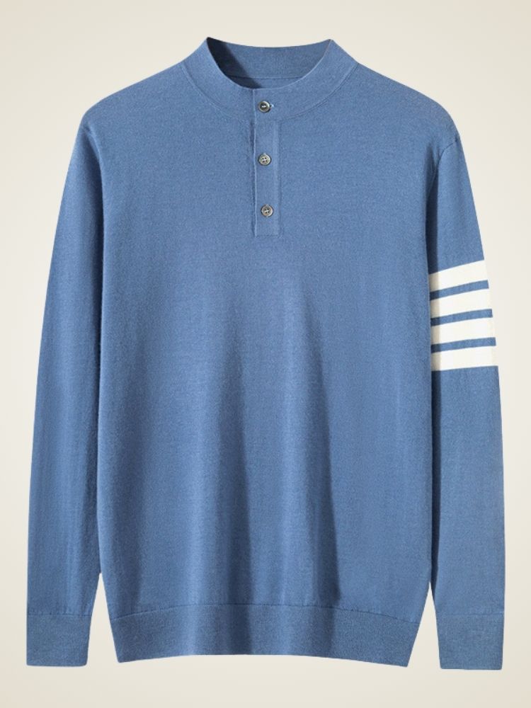 Edison - Cashmere Henley Sweater
